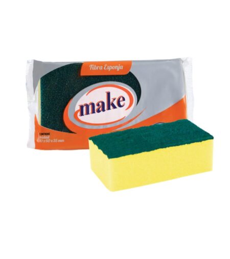 FIBRA ESPONJA LISA MAKE