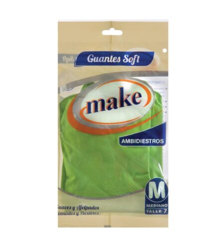 GUANTE PARA LIMPIEZA VERDE SOFT MAKE