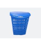 CANASTO DE ROPA RECTANGULAR CALADO COLORES