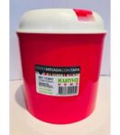 CESTO DE MESADA CON TAPA 2.5Lts KUMA HOME