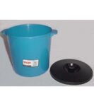 RECIPIENTE PARA RESIDUOS CON TAPA PLASTICOS POP