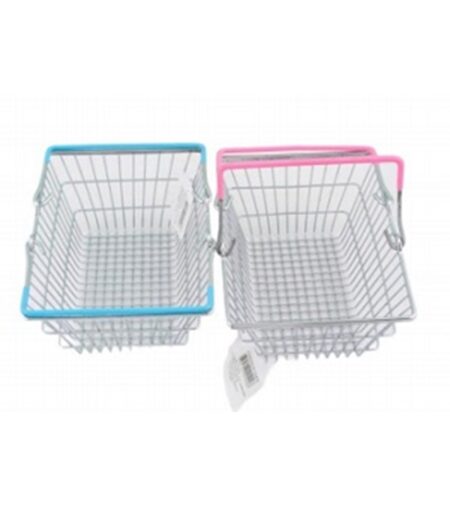 CANASTO PARA BROCHES METALICO CON MANIJAS