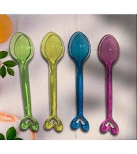 CUCHARA ACRILICA CORAZON IKARO