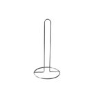 PORTA ROLLO DE METAL CROMADO