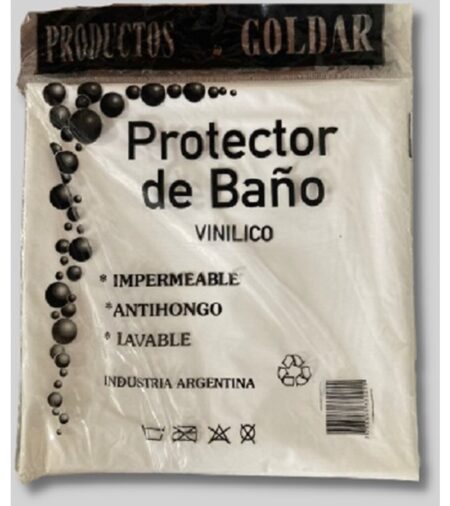 PROTECTOR PARA CORTINA DE BAÑO VINILICO