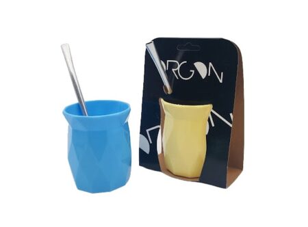 MATE ROMBO CON BOMBILLA SACAYERBA ORGON