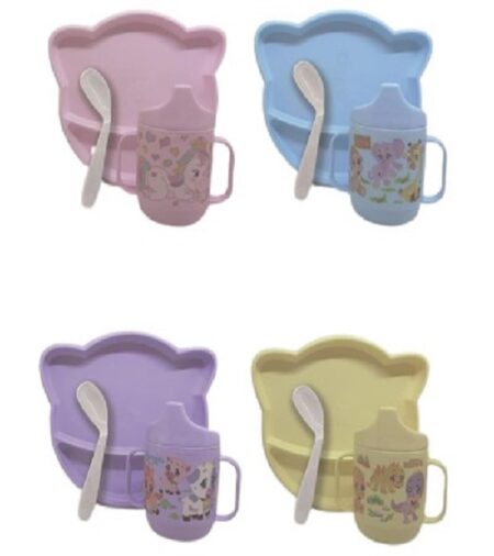 SET VAJILLA INFANTIL OREJAS DAYSAL