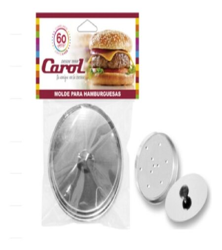 MOLDE PARA HAMBURGUESAS ACERO INOXIDABLE CAROL