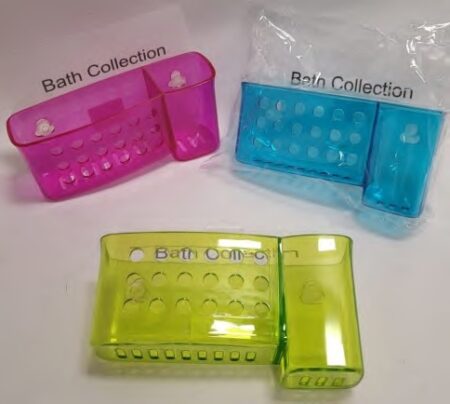 ORGANIZADOR ACRILICO PARA BAÑO CON SOPAPAS