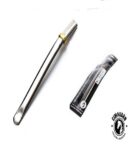 BOMBILLA ACERO INOXIDABLE PLANA ANCHA EN BLISTER