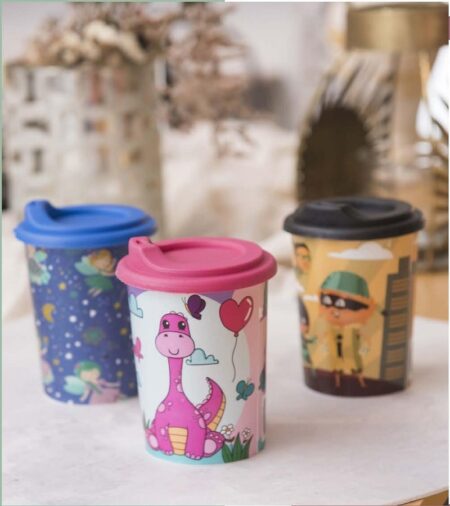 VASO PLASTICO INFANTIL CON CHUPITO