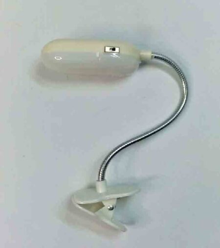 MINI LAMPARA CLIP A PILAS PARA LIBROS