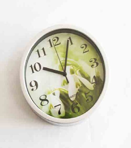 RELOJ DE PARED ESTAMPADO CHICO