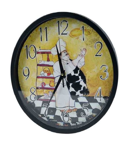RELOJ DE PARED ESTAMPADO GRANDE