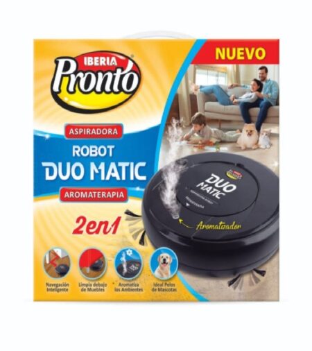 ROBOT ASPIRADORA + AROMA TERAPIA DUO MATIC IBERIA