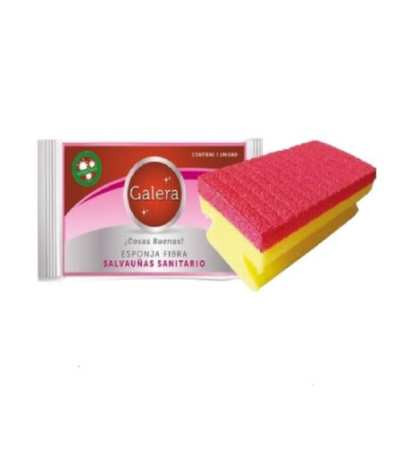 FIBRA ESPONJA SALVA UÑAS PARA SANITARIOS GALERA