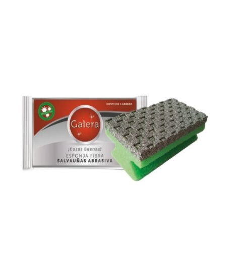 FIBRA ESPONJA SALVA UÑAS ABRASIVA GALERA