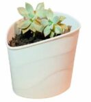 MACETA TRIANGULAR No.14 PLASTIC ART