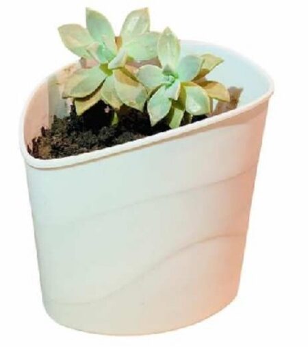 MACETA TRIANGULAR No.14 PLASTIC ART