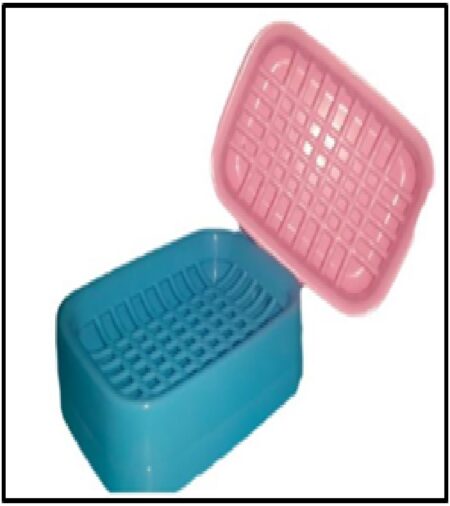 JABONERA REJILLA CON BASE