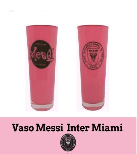 VASO FERNET VIDRIO MESSI INTER MIAMI 750cc