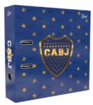 CARPETA BIBLIORATO A4 LOMO 70mm BOCA JUNIORS