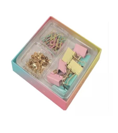 SET DE OFICINA EN CAJA BIG POCKET PASTEL