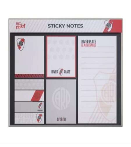 NOTAS AUTOADHESIVAS RIVER PLATE