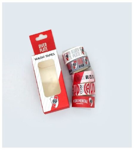 WASHI TAPE CINTA PAPEL DE ARROZ RIVER PLATE