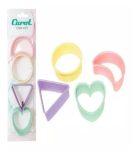 MOLDE PARA GALLETITAS SET x 4u CAROL
