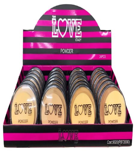 POLVO COMPACTO TJ LOVE CRAZY TEJAR