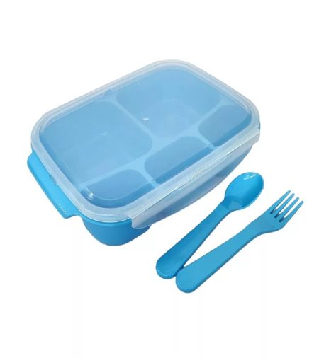LUNCHERA PLASTICA CON DIVISIONES