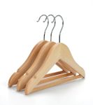 PERCHA DE MADERA INFANTIL PACK x 3pzas COOL BAZAR