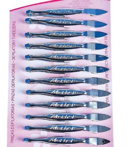 PINZA PARA DEPILAR BLISTER x 12u