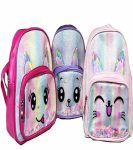 MOCHILA GATITA 21x19x8cm TEJAR