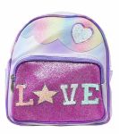 MOCHILA LOVE ESTRELLA 27x23x10cm TEJAR