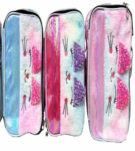 PORTACOSMETICOS PELUCHE GATITA TEJAR