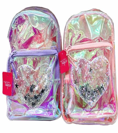 MOCHILA CORAZON 27x23x10cm TEJAR