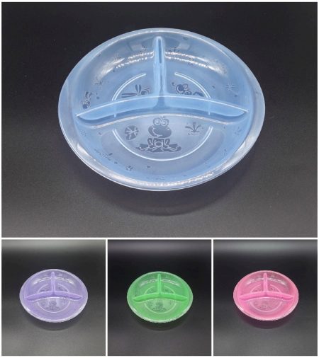 PLATO PLASTICO INFANTIL 3 DIVISIONES