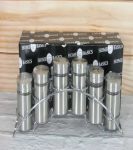 ESPECIERO CROMADO 6 FRASCOS DE VIDRIO + BASE