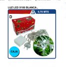 LUZ 100 LED BLANCA NAVIDAD