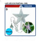 PUNTAL ESTRELLA LED MULTICOLOR NAVIDAD