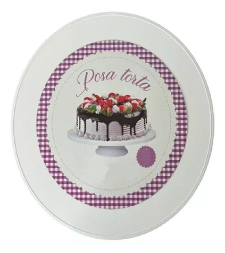 POSA TORTA BASE FIJA PLASTICO