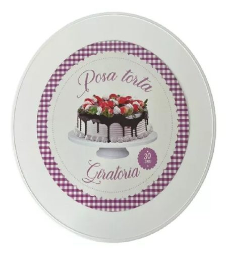 PORTA TORTA BASE GIRATORIA 30cm