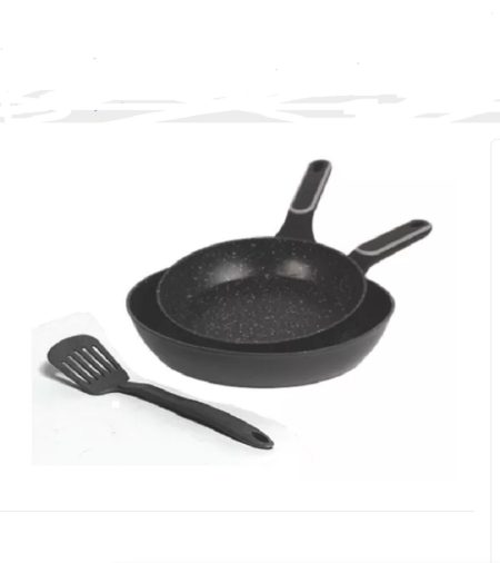 SET BATERIA 3 PZAS INDUCCIÓN CAROL NEGRO