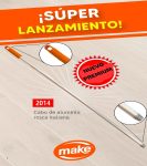 CABO DE ALUMINIO 1.20mts MAKE