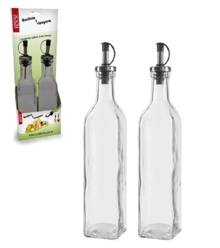 SET BOTELLAS ACEITE / VINAGRE