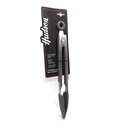 PINZA DE SILICONA 23cm HUDSON