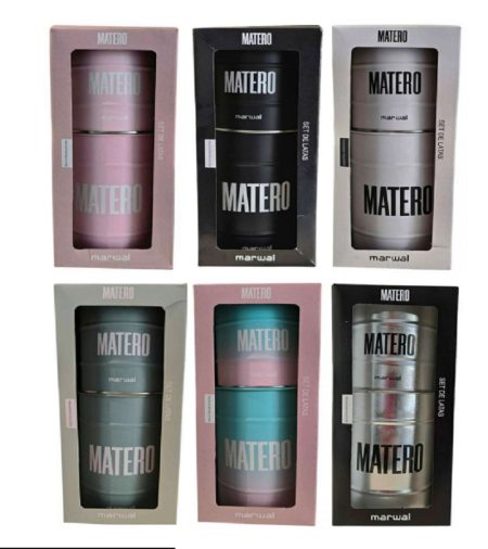 SET DE LATAS YERBA/AZUCAR "MATERO"