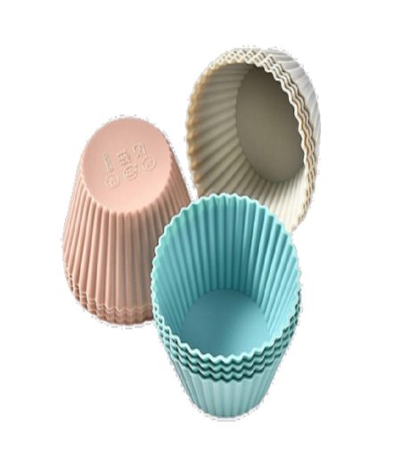 PIROTINES DE SILICONA PARA MUFFINS x 12 UNIDADES